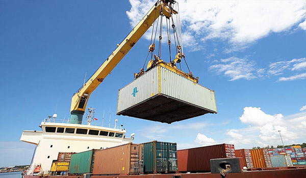 Transporte intermodal terrestre-marítimo